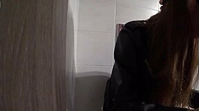 I met this stranger in the shopping mall toilet and we hooked up quickly