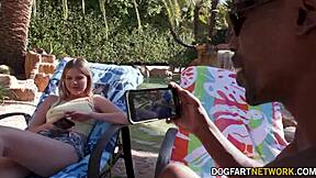 Little Nympho Coco Lovelock Gets BBC While On Vacation - Interracial Facial Surprise