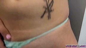 teen threesome sex tape with amateur milf and my annoying stepbro 😏