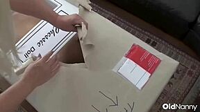 Oh wow, horny MILF Lacey Starr teases and pleases that young 18+ lesbian!