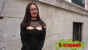 Young latina alice biancci shares her exhibitionist side in an experienced interracial encounter on nigged
