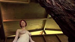 i uh got this redhead milf zoey nixon doin assfucking on bed with big cock deepthroat facial...