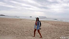 Went to a stranger's place from the beach for amateur big ass latina doggystyle fucking with blowjob and pussy licking.