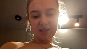 Hey, check this extreme gym fucking with squirting and cum close-ups