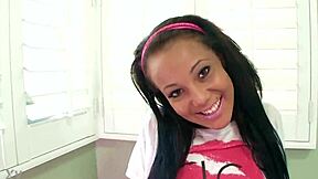 stacey day 19 yo cutie does big cock pov blowjob and swallows huge load cum, like facial jizz