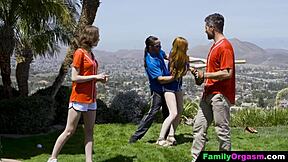 Teen learns baseball with stepdad