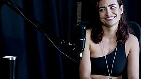 She felt pleasure with her first girlfriend who got pregnant in betrayal wrecked relationship and marriage - Kamilla Werneck sheer red!