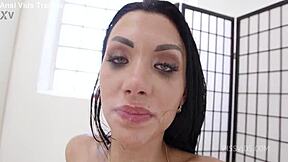 balls deep with pee adelle sabelle takes bbc atm rough sex gapes pee drink creampie swallow