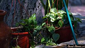 Glamcore Teen 18+ Sprayed With Warm Cum