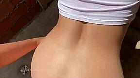 Homemade Video in Sunlight with 18-Year-Old Stepsister and Family Discussion