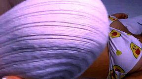 Student and stepmom end up in living room with more than caresses