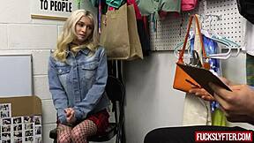 sweet and innocent emma rosie adds a little 18+ extra cock sucking and pussy action to her confession in the office with deepthroat and hardcore fucking