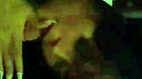 hey, this slut's sucking dick and getting cum all over her