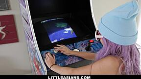 i can't believe this tiny asian gamer teen vina sky handled that massive interracial cock so well