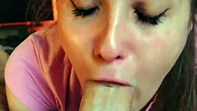 brunette babe with glasses rides dildo on homemade compilation while cum drips from her tight pussy in fun session