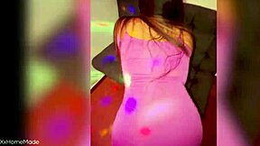 latin girl dances hot in nightclub and stranger fucks her hard