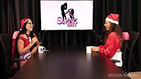 why not dive into this steamy christmas swingers compilation with jujube delícia and tifany rocha in sheer red lingerie?