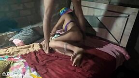 HOT INDIAN DESI STEP BROTHER IN LAW FUCKS SISTER IN LAW IN BEDROOM!