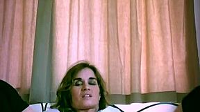 bored housewife dresses as sexy pirate but inserts carrot in solo masturbation with toys