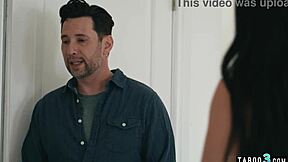 Tricky Dude Consoling And Fucking His Petite 18+ Milf Roommate Jennifer White In Deepthroat Dorm Action!