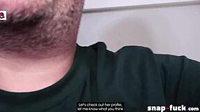 I feel so overwhelmed as this fat sweaty man from France rails me hard after our drunk dating night with blowjob and fingering.