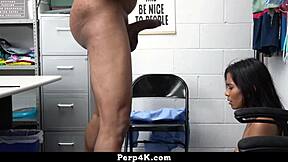 teen has the only way to get out of trouble is to comply with guard - perp4k