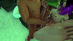 Teen double penetration fuck