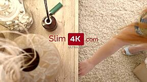 Aliska Dark Redhead Teen With Small Breasts Experiences Deep Anal Penetration And Facial Cumshot