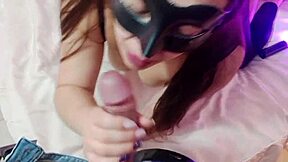 this latina milf got into some wild double penetration action with big tits and curvy body in a hot threesome scene