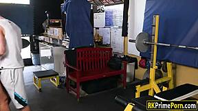 Cleo Vixen Pounded Hard By Gym Buddy's Monster Cock