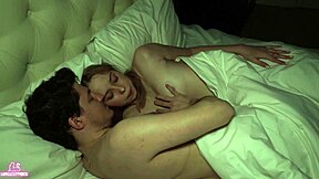 Hey, watch this horny couple with a skinny blonde tattooed teen fucking well in homemade pov. She rides cowgirl and takes cum in mouth.