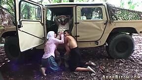 i uh met this muslim babe and her penis far from home twice over