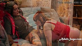 redhead milf care taker caught me and wanted my teen dick - lauren phillips axel haze