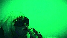 shemale veronica shakes ass in solo dildo training