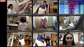 Backstage Covid Checkup With Petite Ditria Rose Spreading