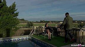 postbote bangs german 18jr lullu hard while parents are away - teen 18+ seduction?