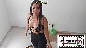 I Fuck the Painter Hard in Cowgirl and Doggystyle with Deepthroat While My Husband's Away, Want to Watch This Cuckold Action?