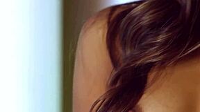 petite latina teen mya barrymore gets very comfortable undressing her body