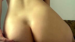 Maiskii Rubs Shaved Wet Pussy to Intense Explosive Orgasm