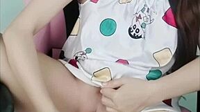 Thai Babe Ninew In Cosplay Gets Horny And Fists Her Tight Pussy In Shower!