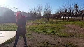 A good day for squirting in the public park leaves me thrilled after homemade masturbation flashing