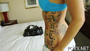 Hairy Pussy Teen Receives Cumshots