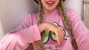 why was my neighbor watching me squirt so horny in the garden?