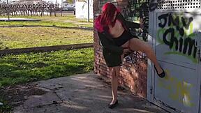 A good day for squirting in the public park leaves me thrilled after homemade masturbation flashing