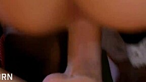 Anal maid porn with fucking the perfect ass of sexy brunette young milf in lingerie outdoors! 🍑🔥