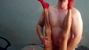 I got so turned on in this hot fuck scene with my stepdad giving me pussy fuck and handjob until jizz cum exploded on sexy student