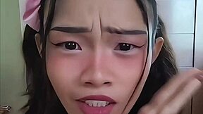 Annoying Tiny Cockroach Disturbs Self-Sucking Session