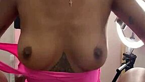 Petite 18+ blonde gives sloppy head to big black cock in ebony encounter