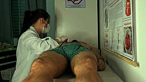 patient gets hard seeing the brazilian nurse