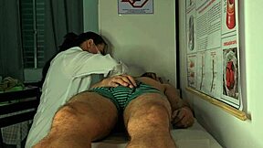 patient gets hard seeing the brazilian nurse